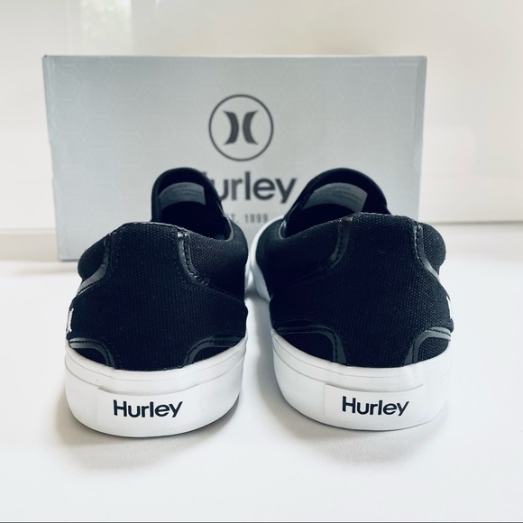Hurley Arlo Slip On Black/White - Picture 3 of 4